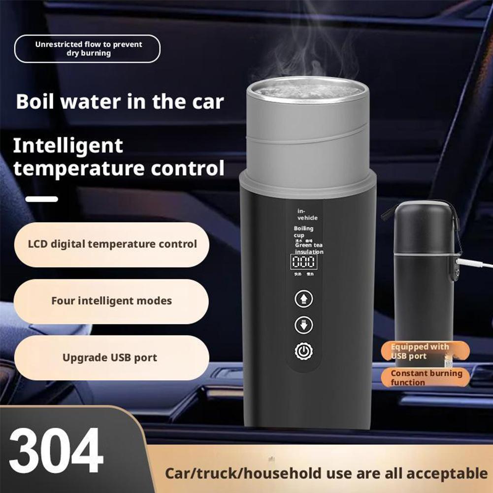 Electric Kettle Temperature Control - 12V 24V Auto Tazza di Riscaldamento