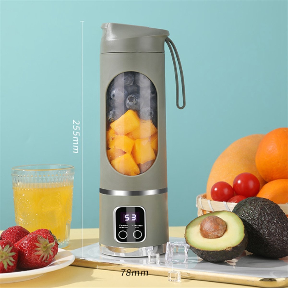 Frullatore portatile ricaricab - Portable Blender Usb Rechargeable recensione e prezzo